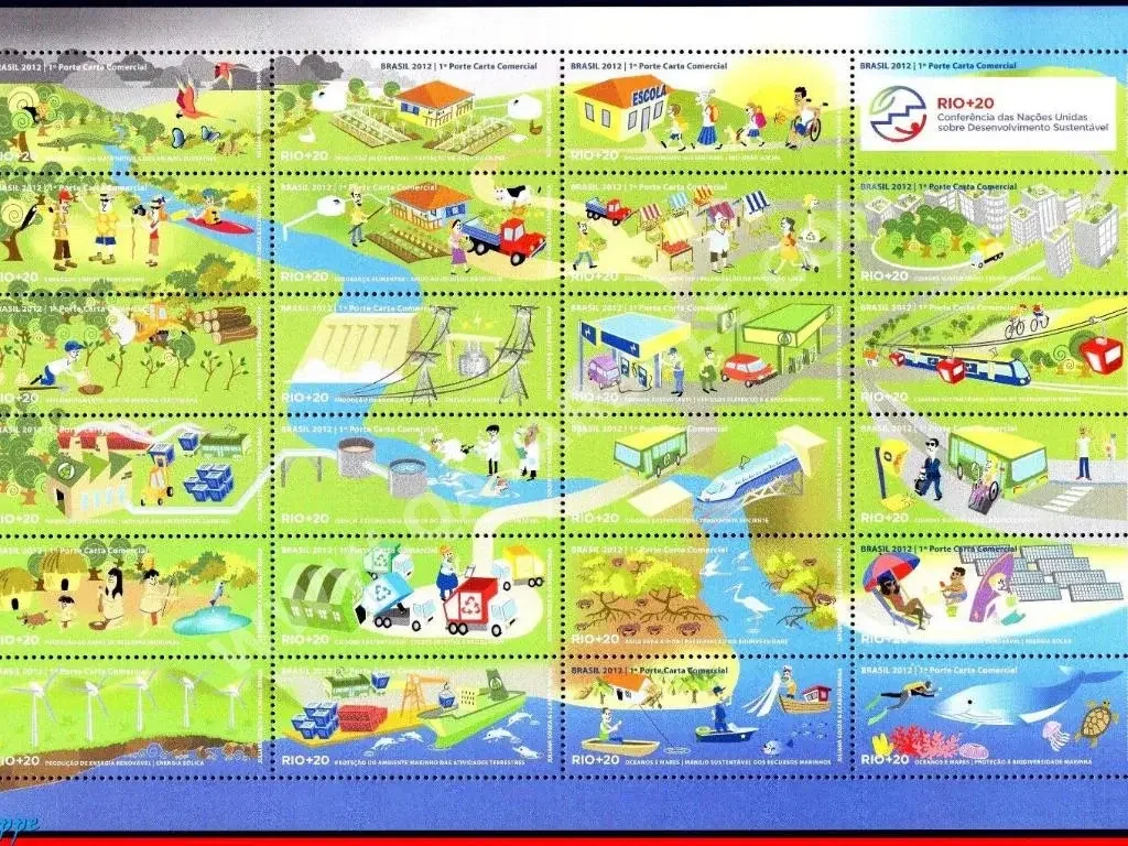 Stamps South America  Brazil  MNH  2012