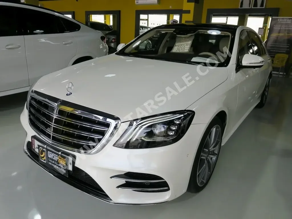 Mercedes-Benz  S-Class  560  2020  Automatic  34,000 Km  8 Cylinder  All Wheel Drive (AWD)  Sedan  White  With Warranty