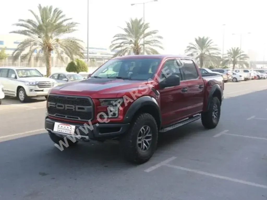 Ford  Raptor  2017  Automatic  67,000 Km  6 Cylinder  Four Wheel Drive (4WD)  Pick Up  Red