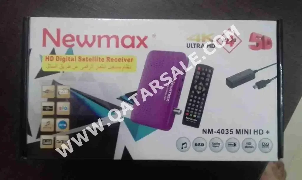 Satellite Receivers and Smart Boxes - With Remote Control