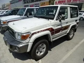Toyota  Land Cruiser  Hard Top  2021  Manual  0 Km  6 Cylinder  Four Wheel Drive (4WD)  SUV  White  With Warranty