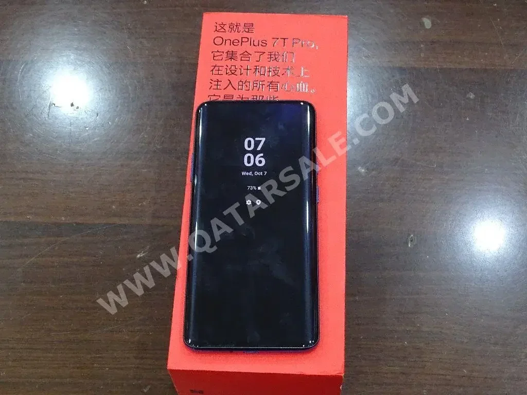 OnePlus  - OnePlus7  - T Pro  - Blue  - 256 GB  - Under Warranty