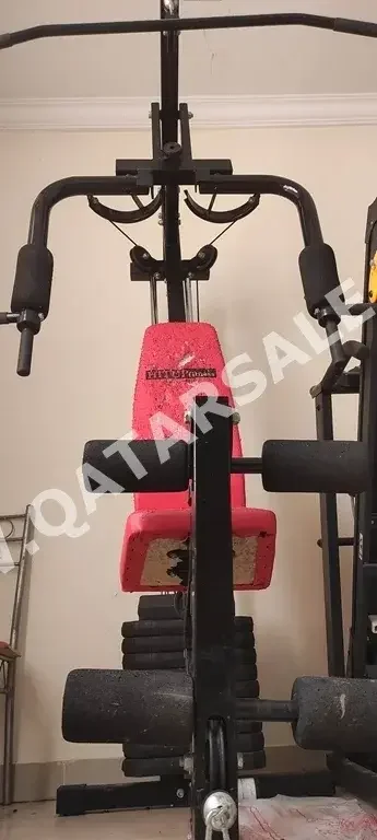 Gym Equipment Machines - Racks And Gym Systems  - Red  2017  With Cushions