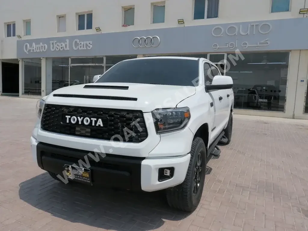 Toyota  Tundra  TRD PRO  2020  Automatic  32,000 Km  8 Cylinder  Four Wheel Drive (4WD)  Pick Up  White  With Warranty