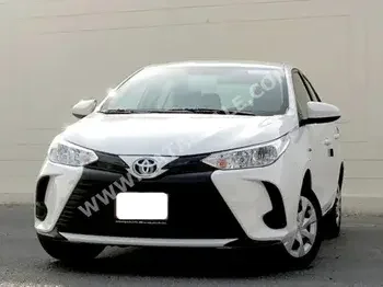 Toyota  Yaris  2022  Automatic  0 Km  4 Cylinder  Front Wheel Drive (FWD)  Sedan  White  With Warranty