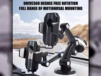 Car Phone Holders Up to 5 Inch  Black  2020  Vertical and Horizontal Use