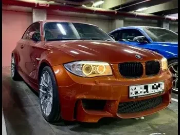 BMW  M-Series  1  2011  Manual  0 Km  6 Cylinder  Front Wheel Drive (FWD)  Coupe / Sport  Orange  With Warranty