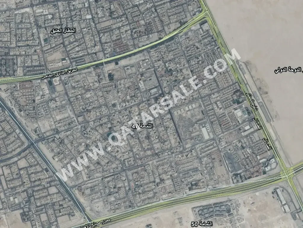 اراضي للبيع في الدوحة  - الثمامة  -المساحة 11,861 متر مربع