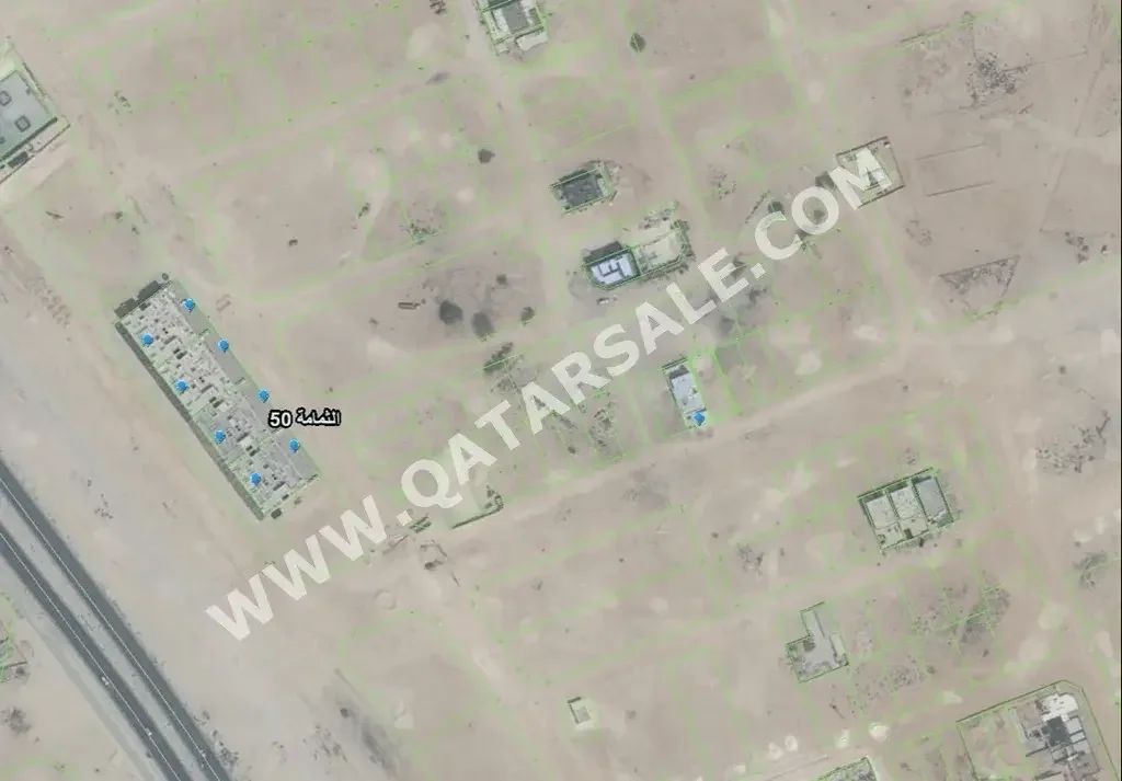 Lands For Sale in Doha  - Al Thumama  -Area Size 578 Square Meter