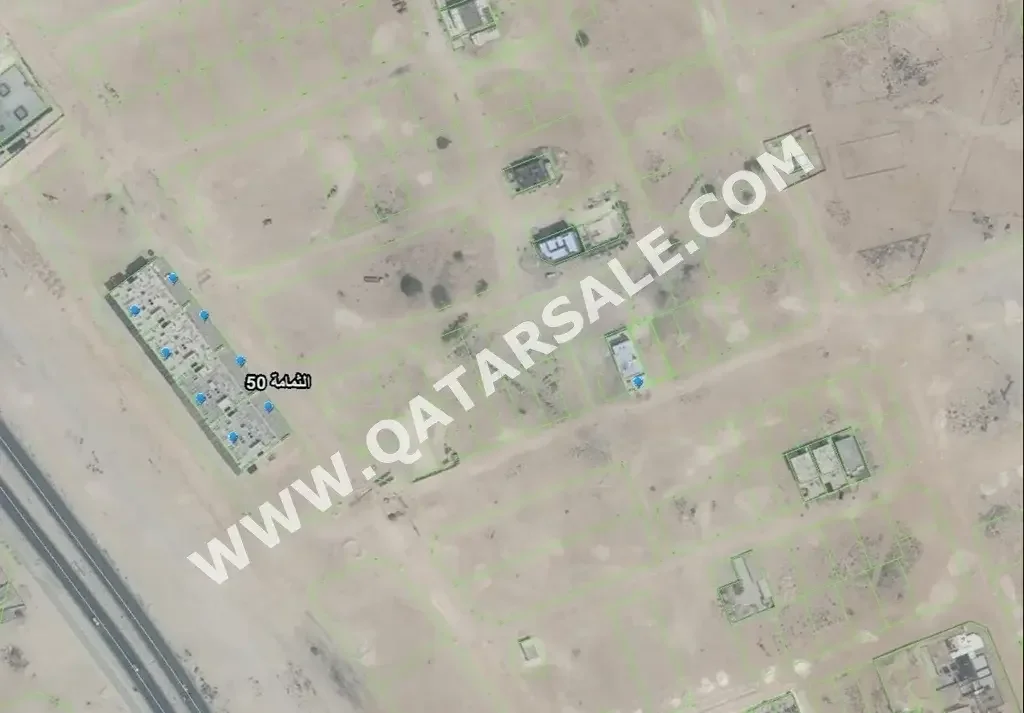 Lands For Sale in Doha  - Al Thumama  -Area Size 578 Square Meter