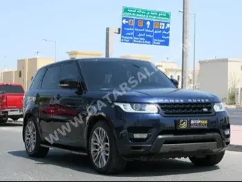  Land Rover  Range Rover  Sport Super charged  2016  Automatic  93,000 Km  8 Cylinder  Four Wheel Drive (4WD)  SUV  Dark Blue  With Warranty