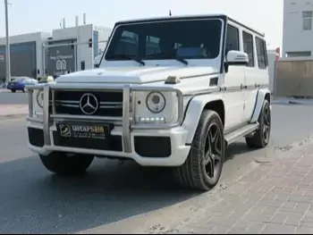 Mercedes-Benz  G-Class  63 AMG  2015  Automatic  220,000 Km  8 Cylinder  Four Wheel Drive (4WD)  SUV  White