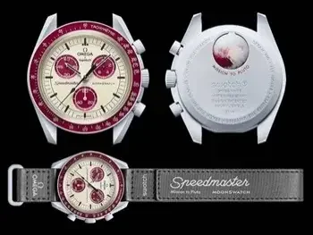 Watches - Swatch  - Analogue Watches  - Maroon  - Men Watches