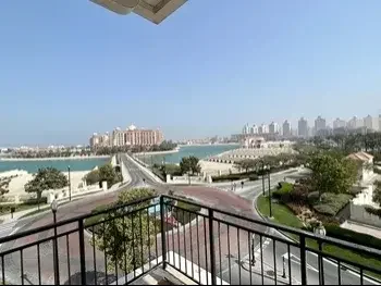 1 غرف نوم  شقة  للبيع  في الدوحة -  اللؤلؤة  نصف مفروشة