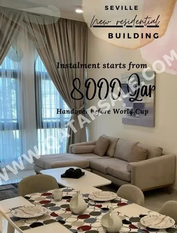 Labour Camp 1 Bedrooms  Apartment  For Sale  in Lusail -  Al Erkyah  Fully Furnished