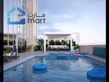 1 Bedrooms  Apartment  For Sale  in Lusail -  Down Town  Semi Furnished