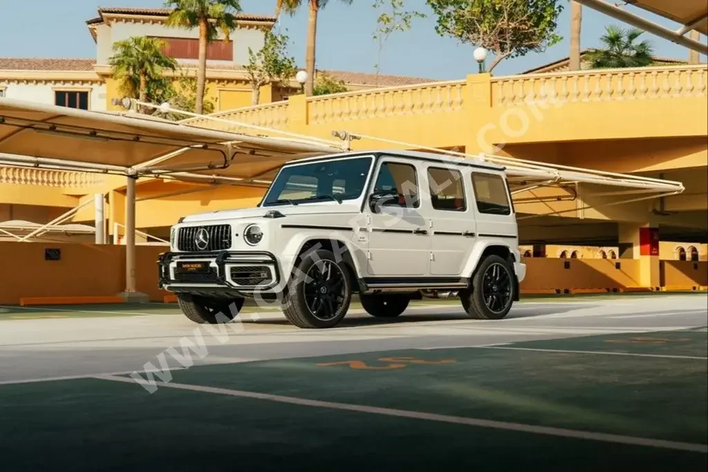 Mercedes-Benz  G-Class  63 AMG  2022  Automatic  2,400 Km  8 Cylinder  Four Wheel Drive (4WD)  SUV  White  With Warranty