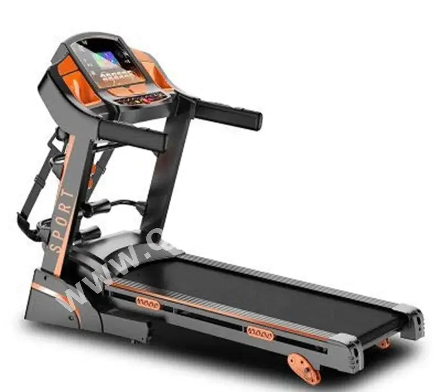 Gym Equipment Machines - Treadmill  - Orange  2022  1200 CM  82 CM  120 Kg  With Installation  With Delivery