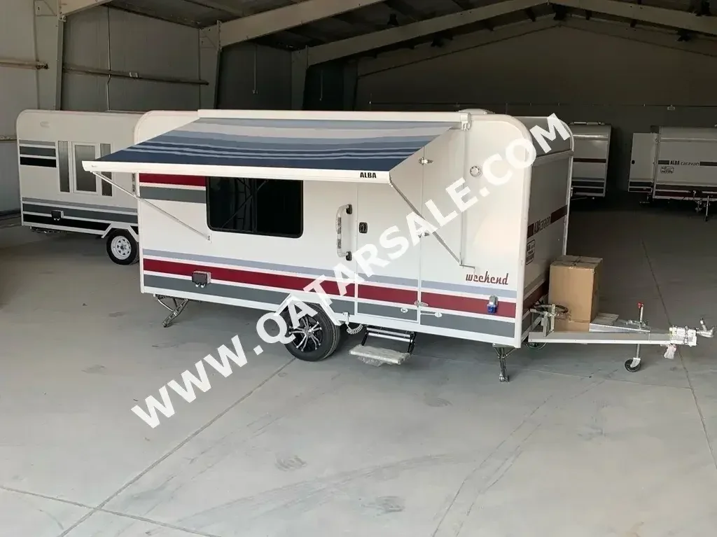 Caravan - 2023  - White  -Made in Qatar