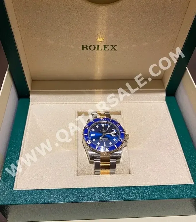 Watches - Rolex  - Analogue Watches  - Blue  - Unisex Watches