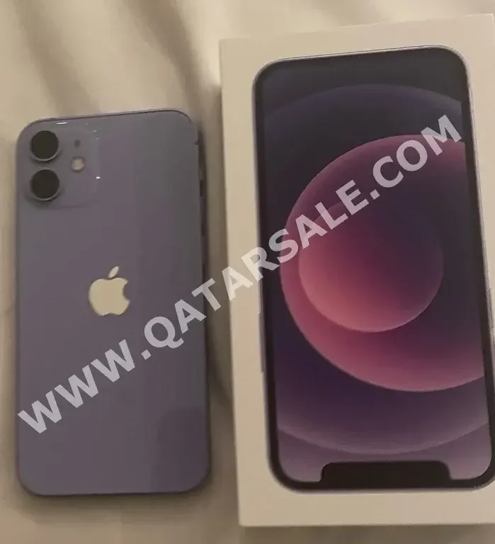 Apple  - iPhone 12  - Mini  - Purple  - 128 GB  - Under Warranty