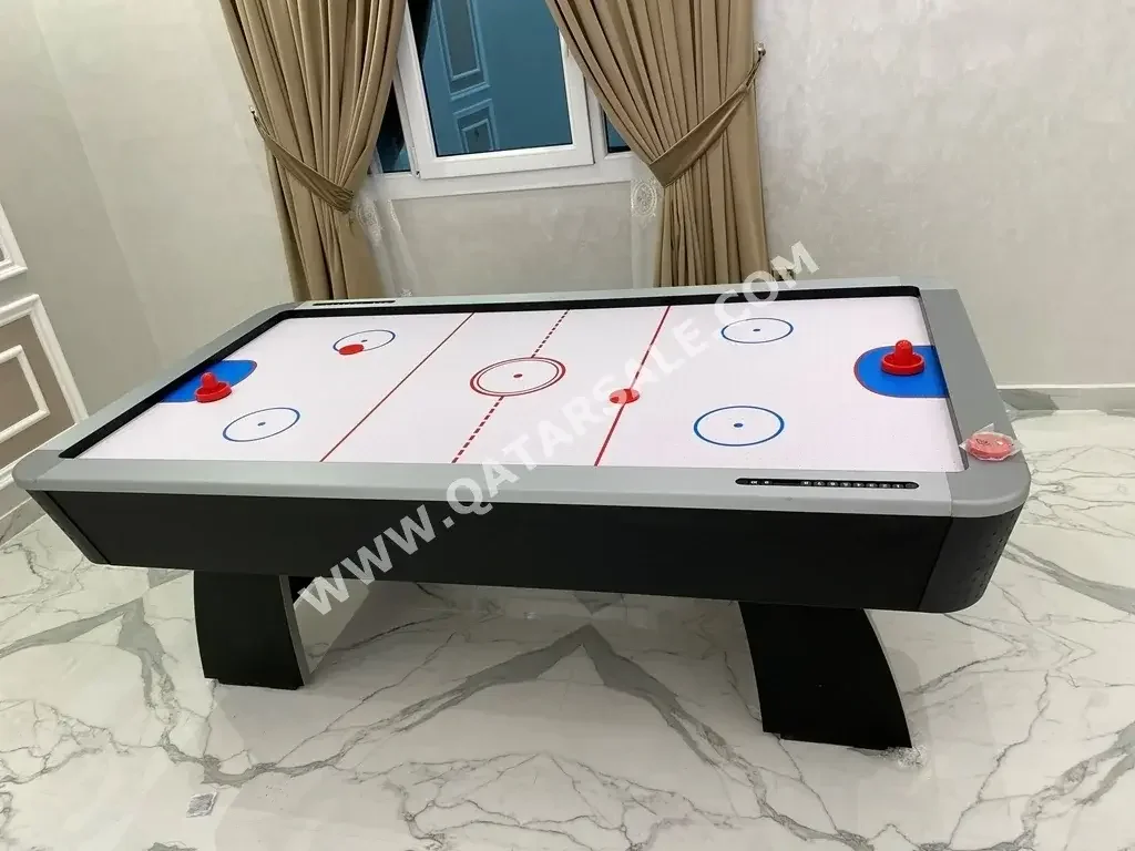 Black and Gray  Hockey Table