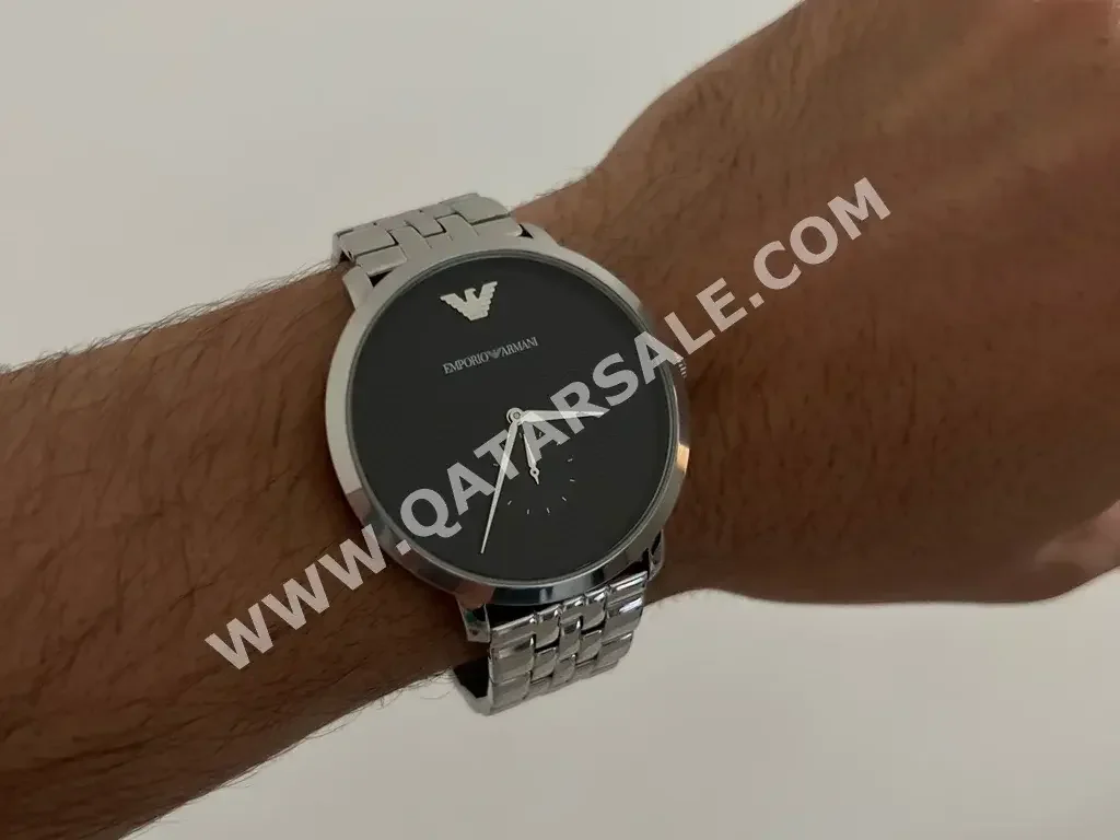 Watches - Armani  - Quartz Watch  - Silver  - Men Watches