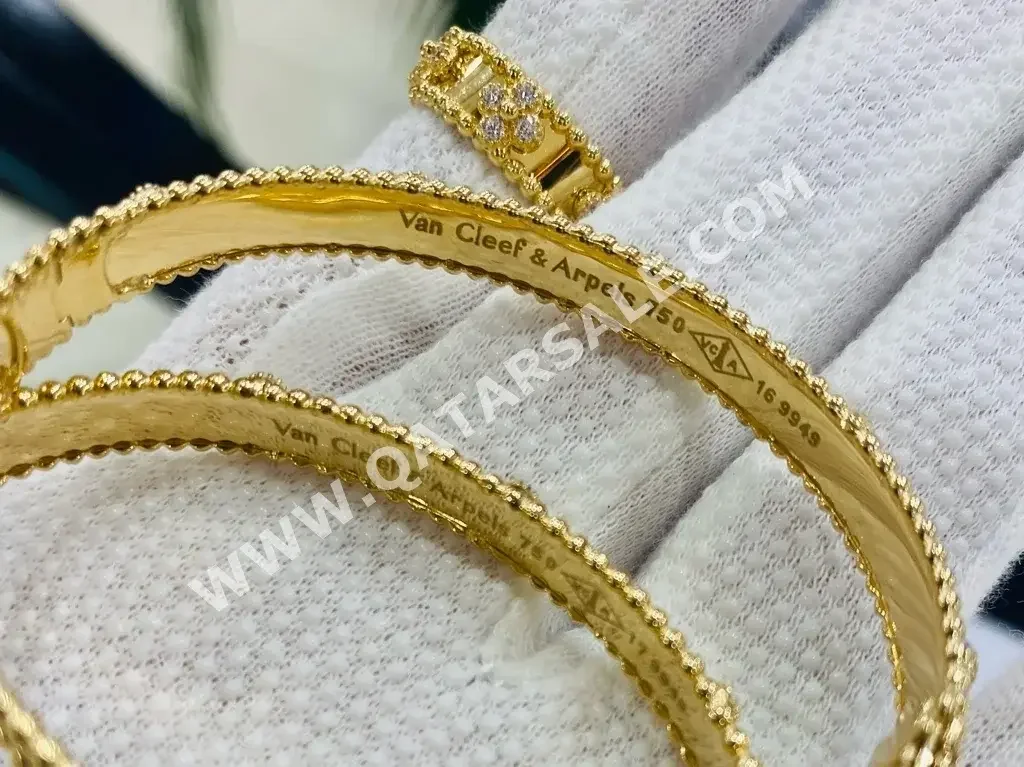 Gold By Item ( Designers )  Bracelet  Woman  Statement  17 Gram  17  Maintenance Warranty  Special Stylish Package  Free Shipping  Yellow Gold  18k