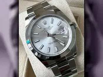 Watches - Rolex  - Quartz Watch  - Silver  - Men Watches