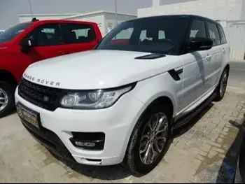 Land Rover  Range Rover  Sport Autobiography  2015  Automatic  134,000 Km  8 Cylinder  Four Wheel Drive (4WD)  SUV  White  With Warranty