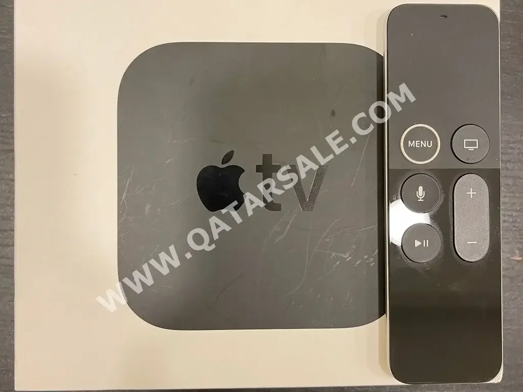 Streaming Devices Apple  Apple TV 4K  Black  1  HDR 10  Remote Control Included  3D  Smart Home Integration System /  4K