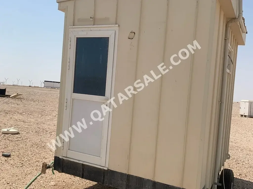 Porta Cabin With WC /  Parquet  Water Resistant  3 m2  240 m2  320 m2