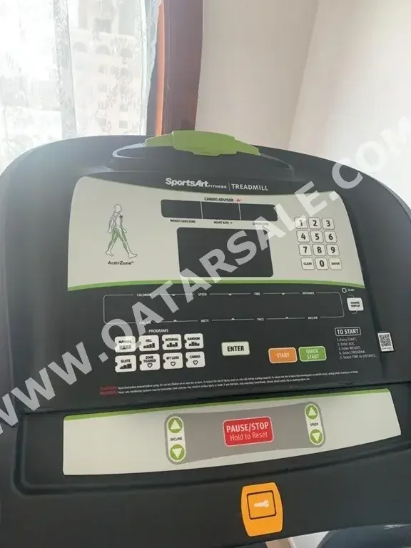 Gym Equipment Machines - Treadmill  - Black  2020