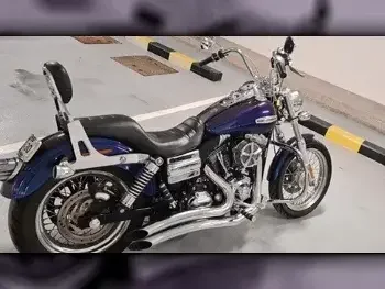 Harley Davidson  Dyna Lower Rider -  2010 - Color Blue