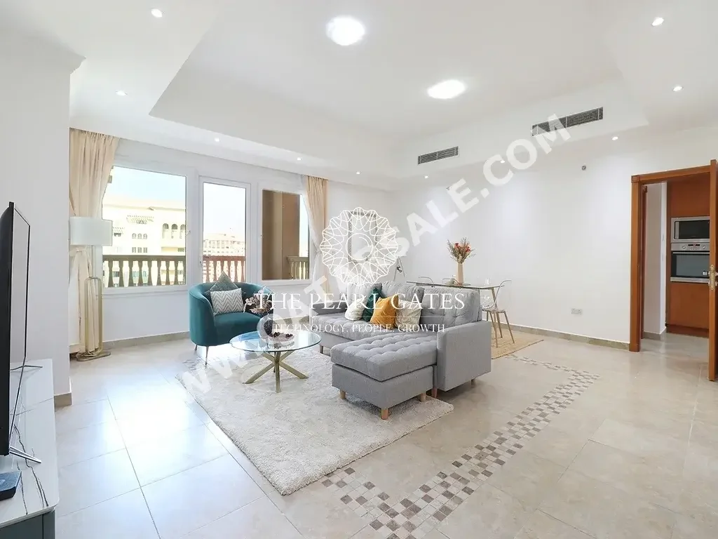 4 Bedrooms  Apartment  For Rent  in Doha -  The Pearl  Fully Furnished