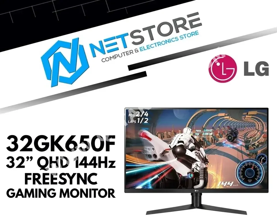 Monitors  LG  Red / Black  144 Hz  16:9  G-Sync  32gk650f  1 MS  HDMI  Display Port  Warranty /  32 Inch  2020  VA