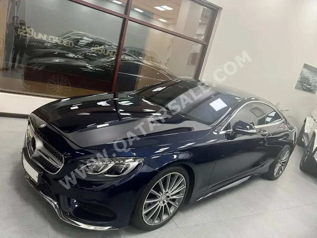 Mercedes-Benz  S-Class  500 AMG  2015  Automatic  44,000 Km  8 Cylinder  Rear Wheel Drive (RWD)  Coupe / Sport  Blue  With Warranty