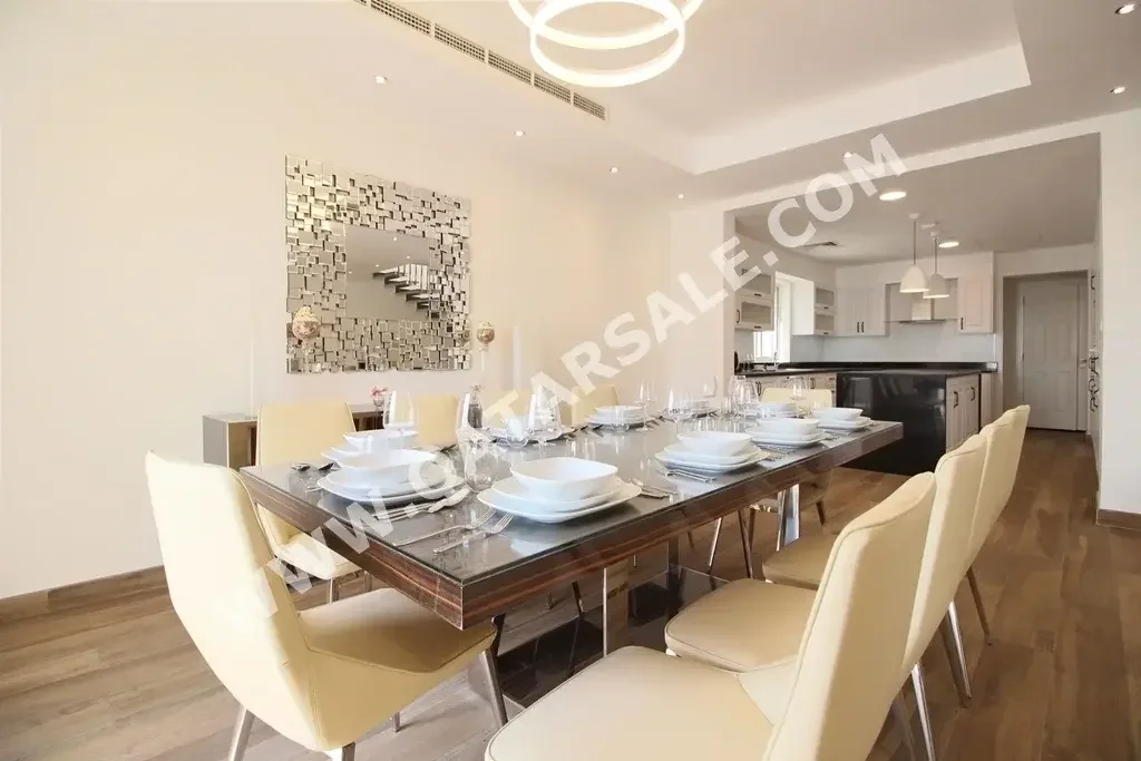 Family Residential  - Fully Furnished  - Lusail  - Down Town  - 5 Bedrooms