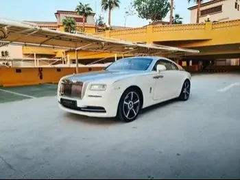 Rolls-Royce  Wraith  2014  Automatic  95,000 Km  12 Cylinder  All Wheel Drive (AWD)  Coupe / Sport  White  With Warranty