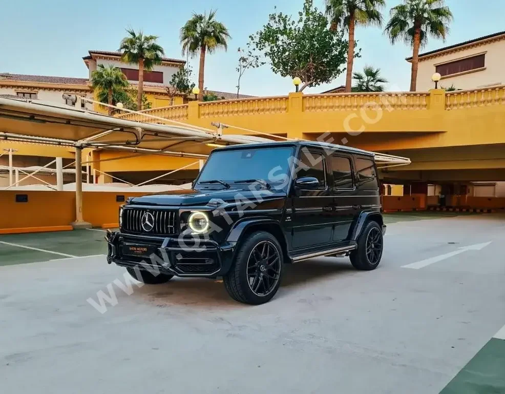 Mercedes-Benz  G-Class  63 AMG  2019  Automatic  57,000 Km  8 Cylinder  Four Wheel Drive (4WD)  SUV  Black  With Warranty