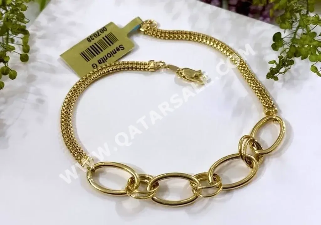 Gold Bracelet  Italy  Woman  By Item ( Designers )  Yellow Gold  18k