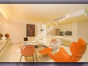 1 Bedrooms  Apartment  For Sale  in Lusail -  Waterfront District  Semi Furnished