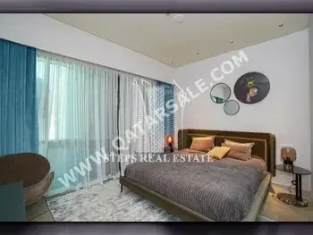 3 Bedrooms  Apartment  For Sale  in Lusail -  Waterfront District  Semi Furnished