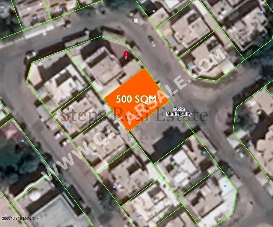 Lands For Sale in Doha  - Al Thumama  -Area Size 500 Square Meter