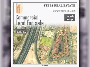 اراضي للبيع في الدوحة  - نعيجة  -المساحة 2,672 متر مربع