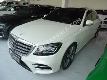 Mercedes-Benz  S-Class  450AMG  2018  Automatic  34,000 Km  6 Cylinder  Rear Wheel Drive (RWD)  Sedan  White  With Warranty