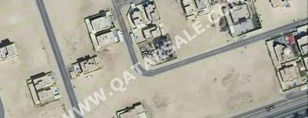 Lands For Sale in Al Shamal  - Al Ruwais  -Area Size 474 Square Meter