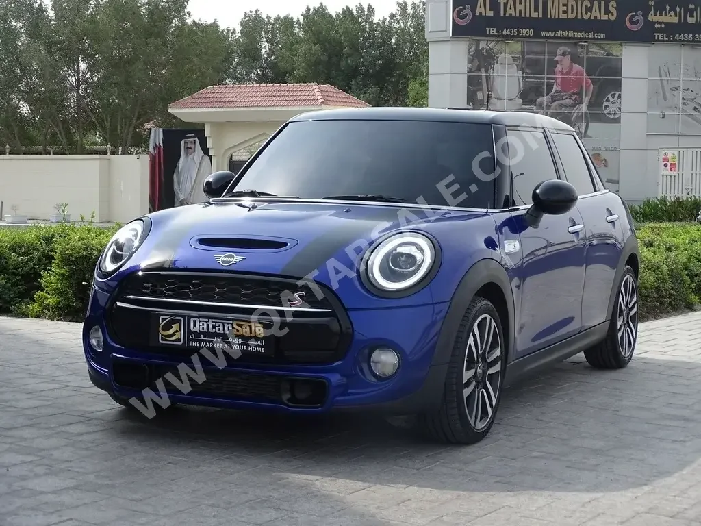 Mini  Cooper  S  2019  Automatic  30,000 Km  4 Cylinder  Front Wheel Drive (FWD)  Hatchback  Blue  With Warranty