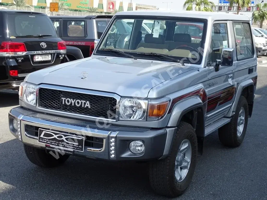 Toyota  Land Cruiser  Hard Top  2021  Manual  0 Km  6 Cylinder  Four Wheel Drive (4WD)  SUV  Silver  With Warranty