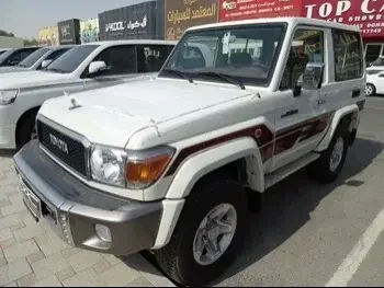 Toyota  Land Cruiser  Hard Top  2021  Manual  0 Km  6 Cylinder  Four Wheel Drive (4WD)  SUV  White  With Warranty
